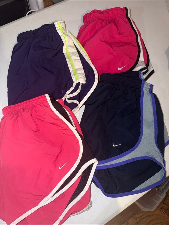 Nike Pants - Nike Girls' Athletic Shorts Bundle - Pink, Navy, Purple, Black